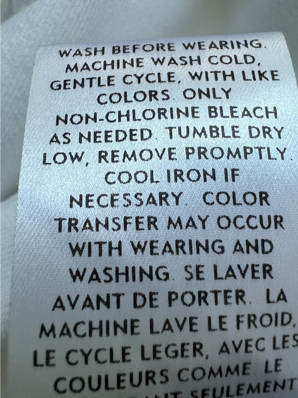 Eileen Fisher Organic Cotton Skinny Ankle Jeans White Size 4 - Picture 11 of 12
